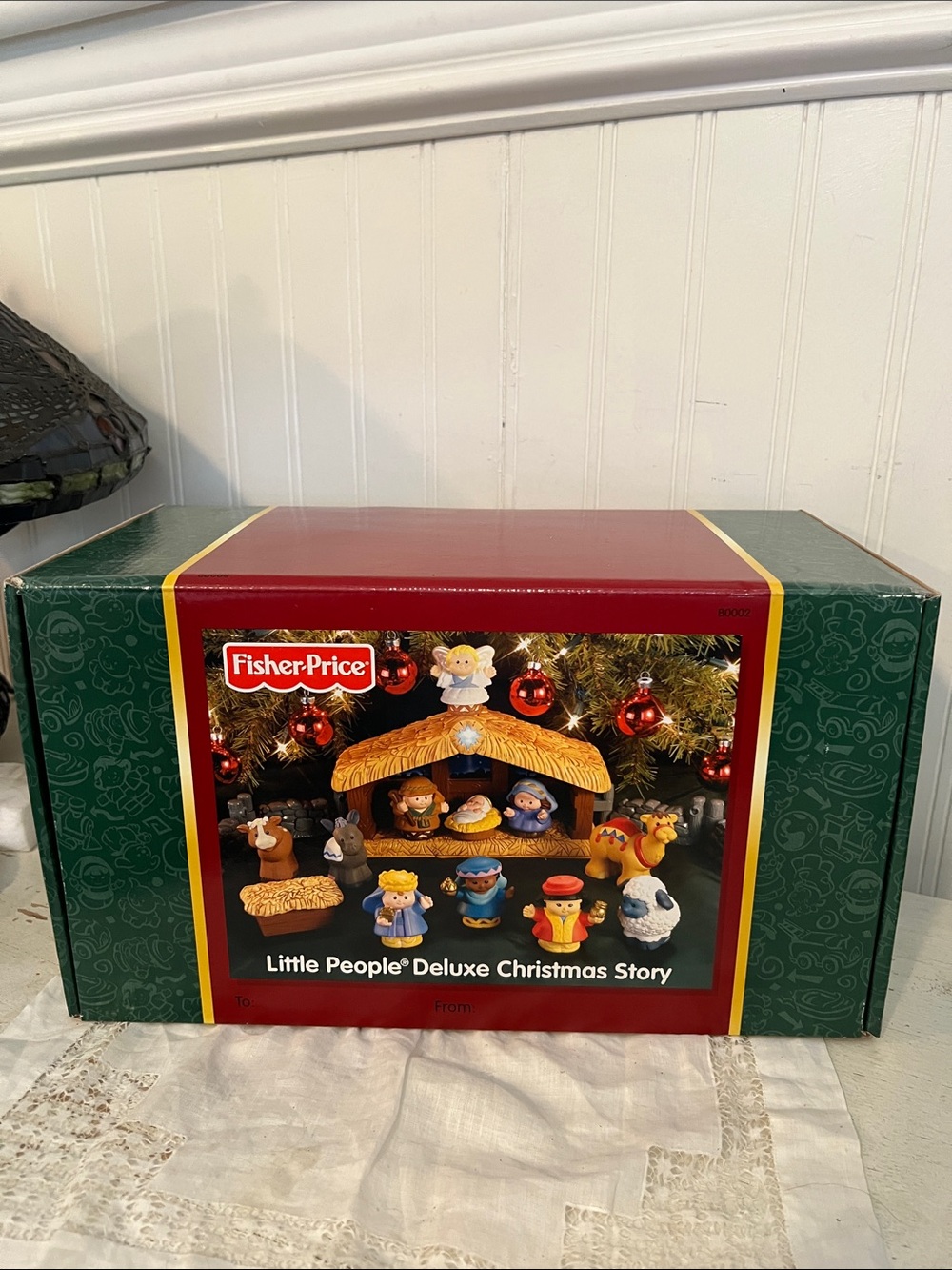2002 NWT Fisher Price Little People Deluxe Christmas Story Nativity